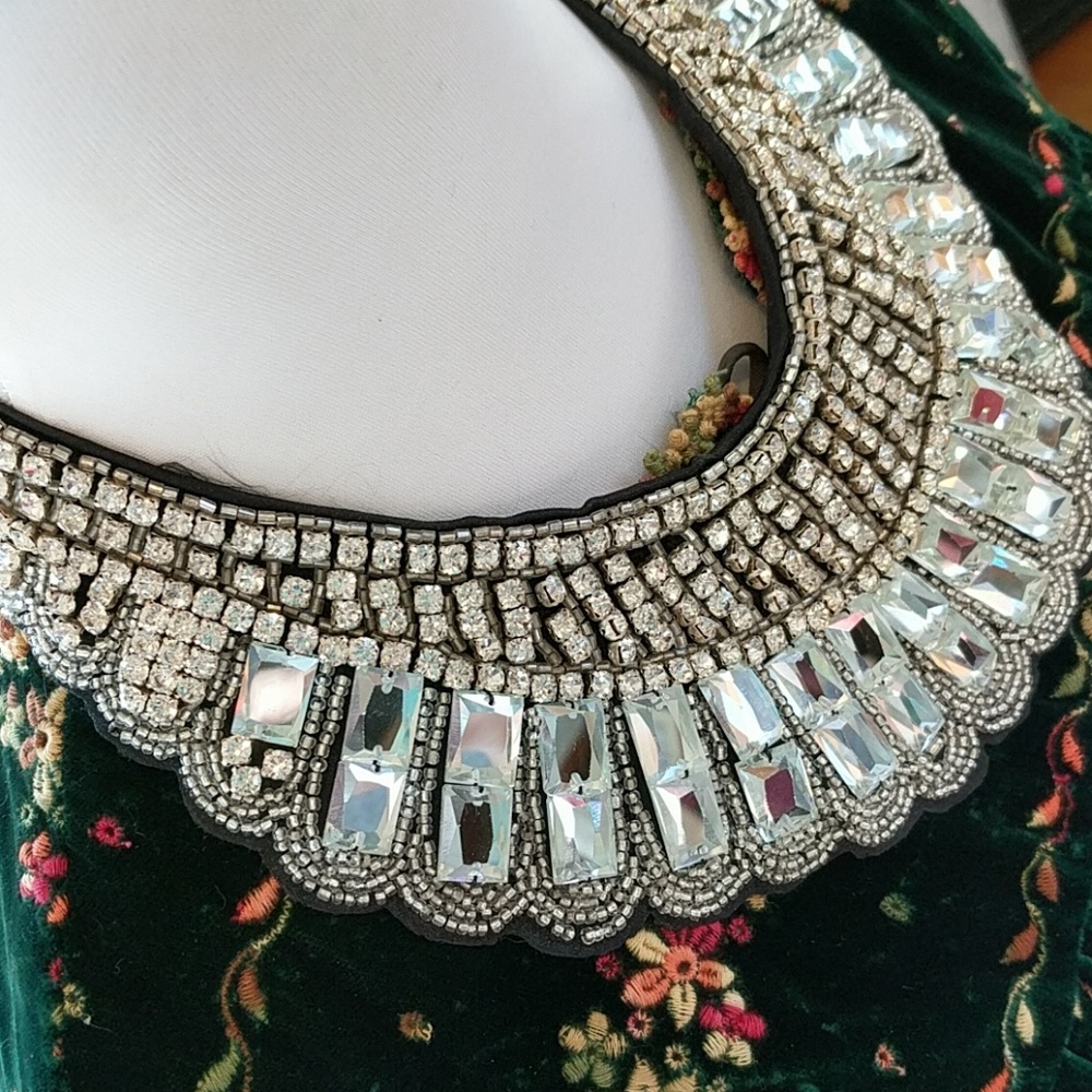 RHINESTONE BIB COLLAR!💎💎💎💎💎💎💎💎💎💎 - Picture 3 of 8